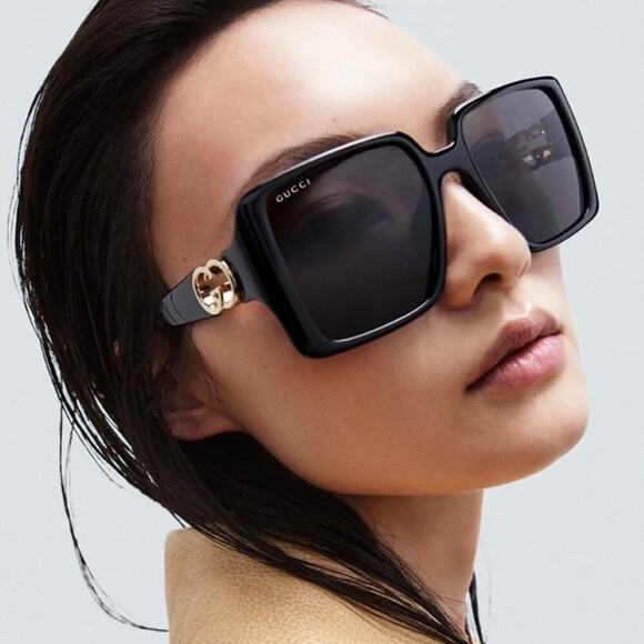 New, GUCCI Sunglasses GG1692S 001 Authentic